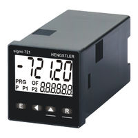 Hengstler Signo 721.4 Benutzerhandbuch