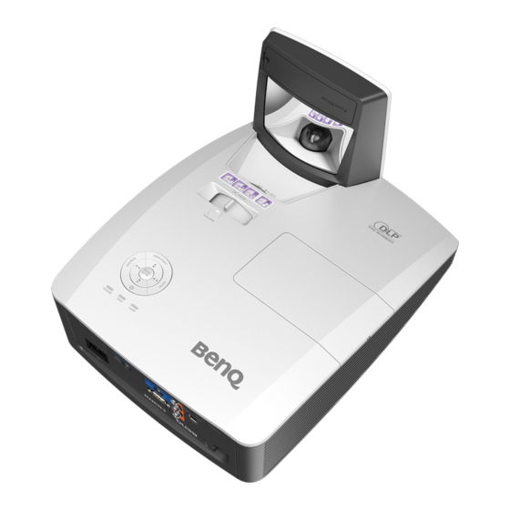 BenQ MW855UST+ Quickstart