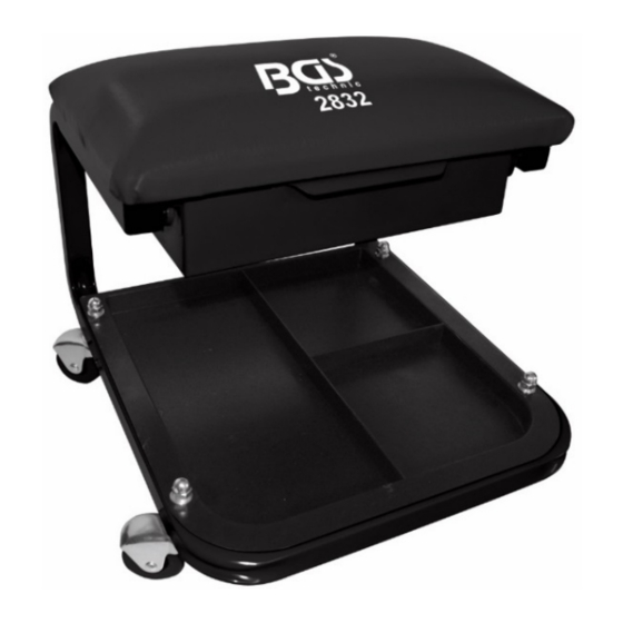 BGS technic 2832 Bedienungsanleitung