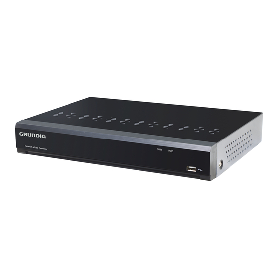 Grundig GU-RN-AC8104P Kurzanleitung