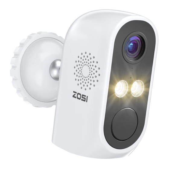 ZOSI C1 Pro Schnellstartanleitung