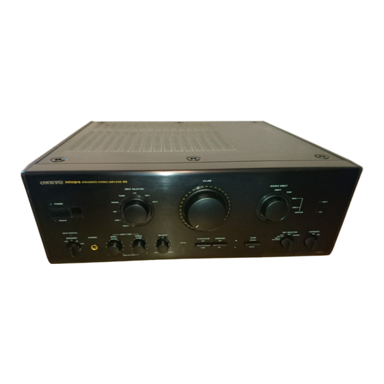 Onkyo A-8870 Bedienungsanleitung