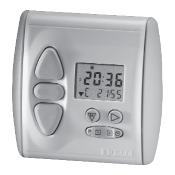 SOMFY INTEO Chronis Smart RTS Gebrauchsanleitung