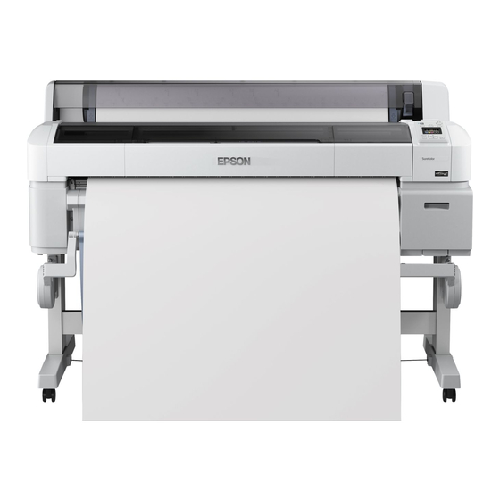 Epson SC-T5000 series Installationshandbuch