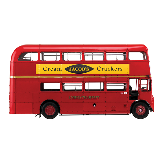 Hachette ROUTEMASTER RM857 Bauanleitung