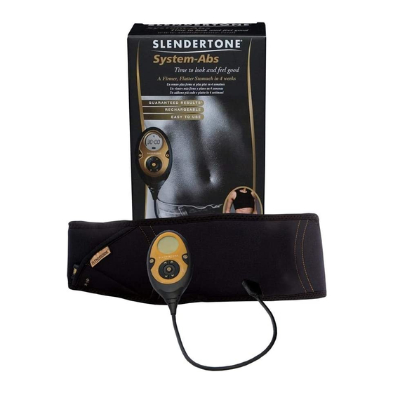 Slendertone System-Abs Gebrauchsanweisung