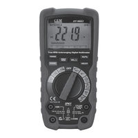 Reichelt Elektronik True RMS DT-9663-BT Bedienungsanleitung