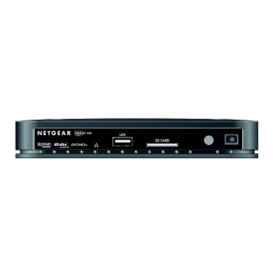 NETGEAR NTV550 Benutzerhandbuch