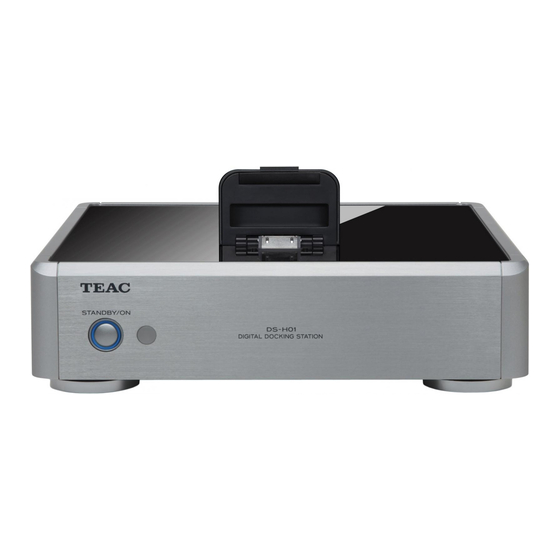 Teac DS-H01 Bedienungsanleitung