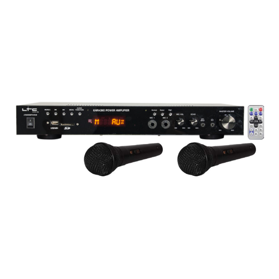 LTC Audio ATM6100MP5-HDMI Bedienungsanleitung