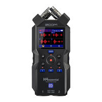 Zoom H4essential Bedienungsanleitung