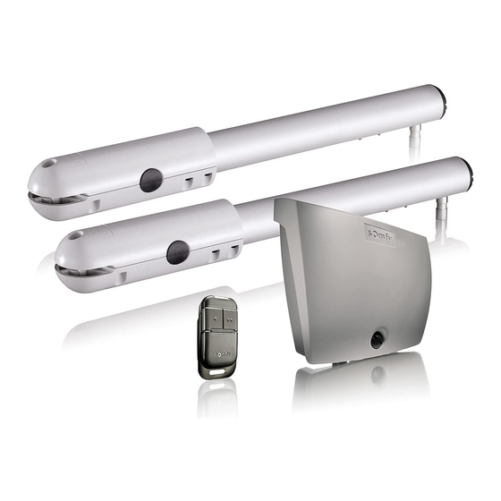 SOMFY HOME MOTION SGS 201 Montage- Und Gebrauchsanweisungen
