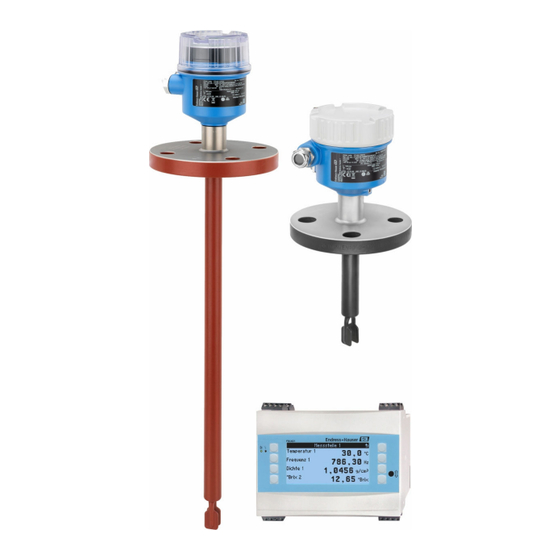 Endress+Hauser Liquiphant FTL62 Dichte Kurzanleitung
