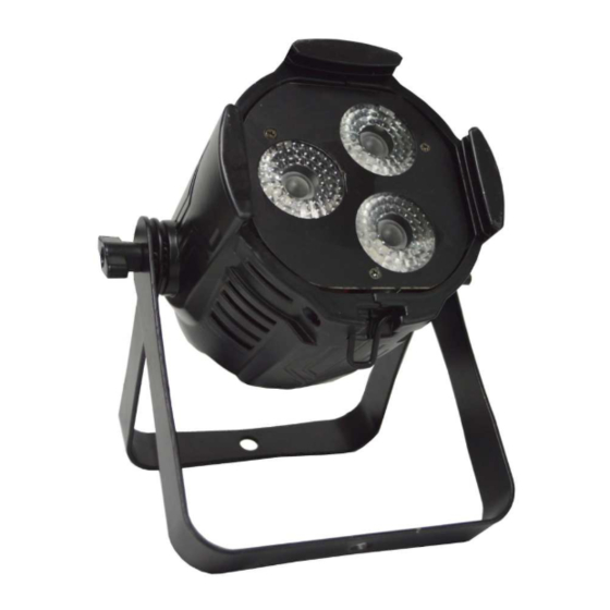 Ignition LED Mini Studio PAR RGBW 3x8W 4in1 Bedienungsanleitung