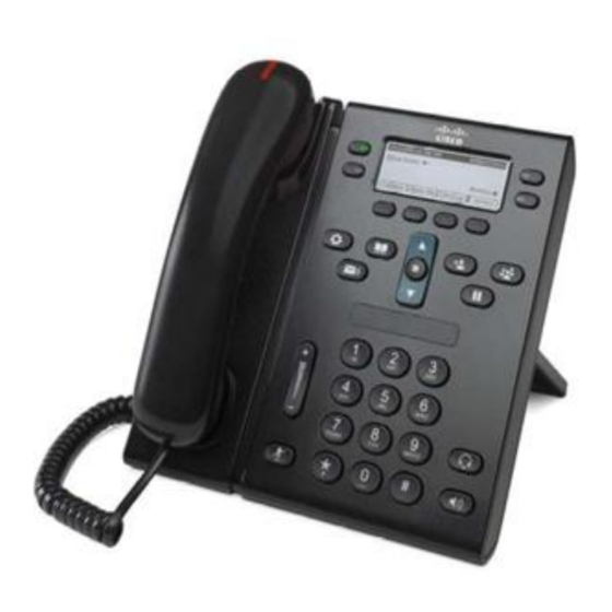 Cisco 7841 Anleitung