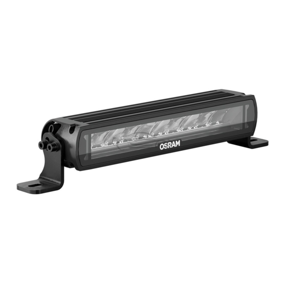 OSRAM LEDriving Lightbar FX250-SP GEN 2 Bedienungsanleitung