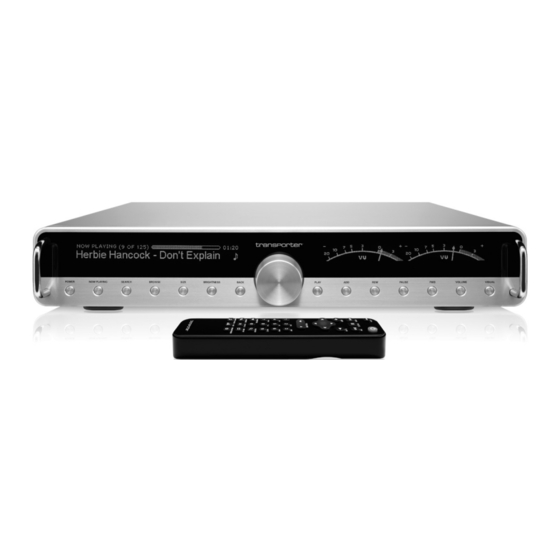 Logitech transporter Benutzerhandbuch