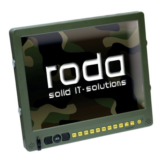 Roda RD15 B Bedienungsanleitung
