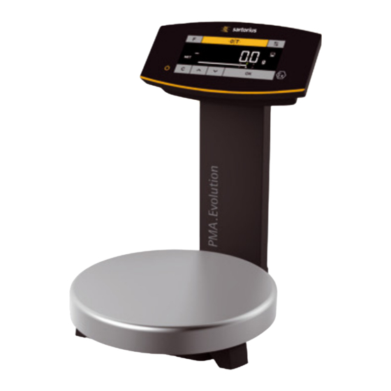 Sartorius PMA.Evolution EVO1X Installationsanleitung