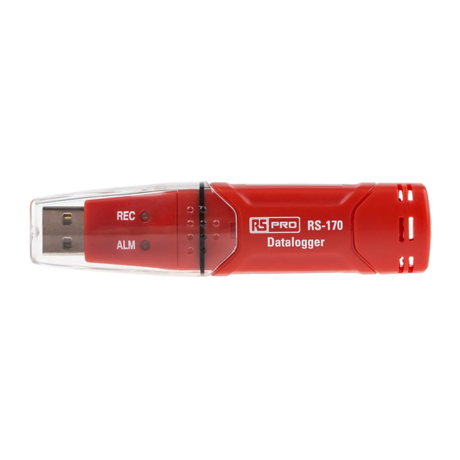 RS Pro RS-170 Bedienungsanleitung