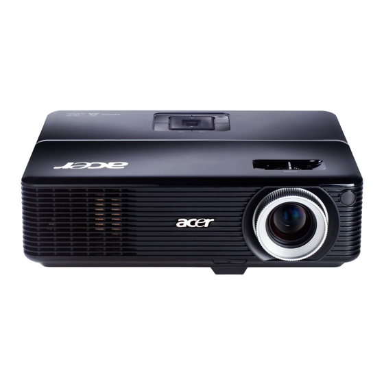 Acer P1303W Series Benutzerhandbuch