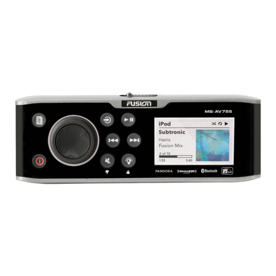 Fusion MS-UD/AV755 Serie Schnellstartanleitung