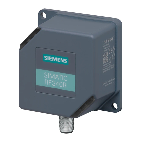 Siemens SIMATIC Ident SIMATIC RF300 Projektierungshandbuch
