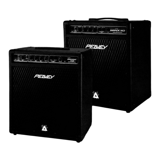 Peavey Basic 112 Bedienungsanleitung