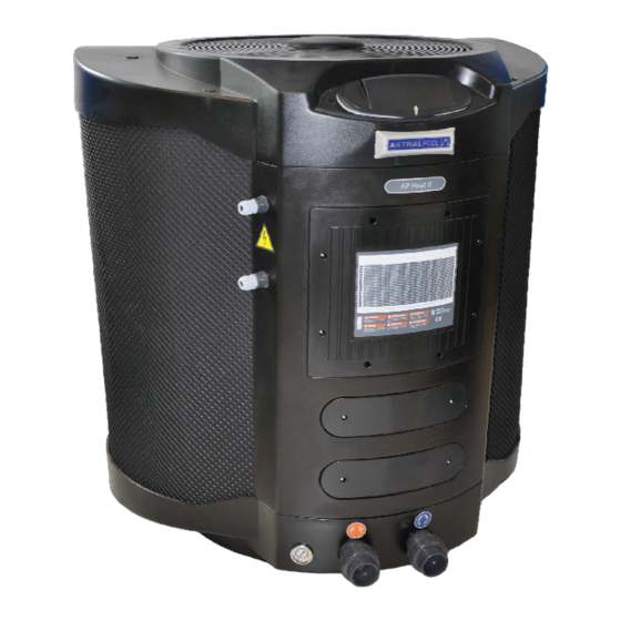 Astralpool ASTRALPOOLHEAT serie Technisches Handbuch, Inbetriebnahme Und Betriebsweise