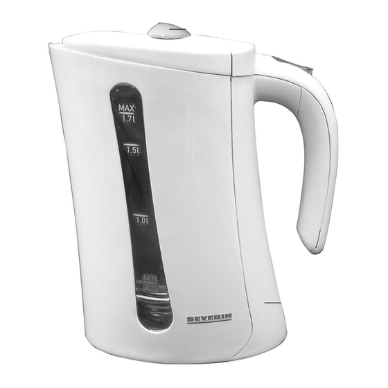 SEVERIN WK3480 Gebrauchsanweisung