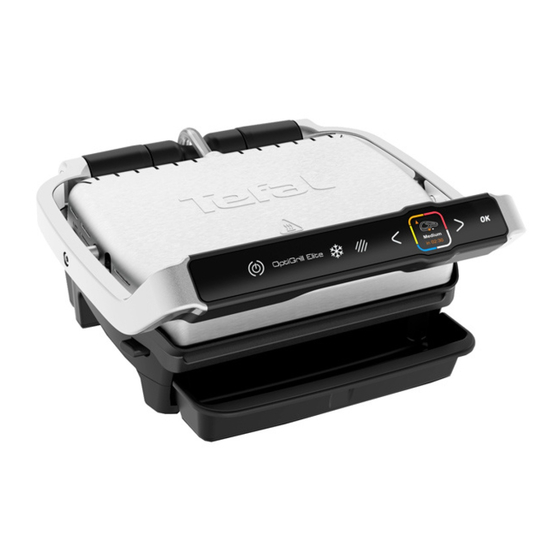 TEFAL OptiGrill Elite GC750 Bedienungsanleitung