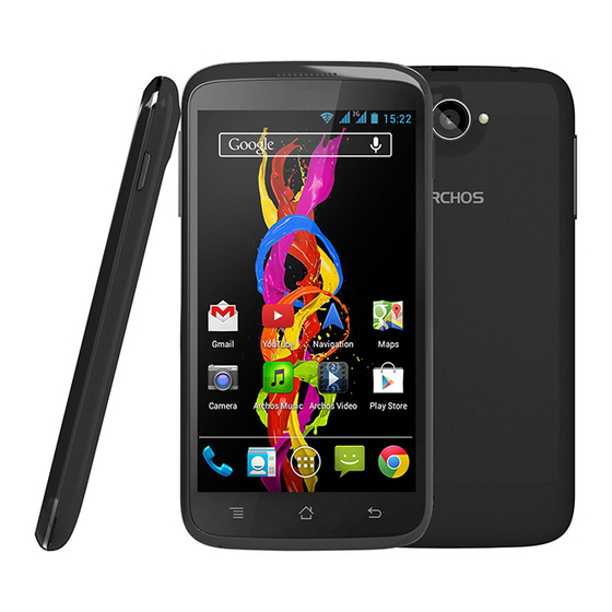 Archos 40 Titanium Handbuch