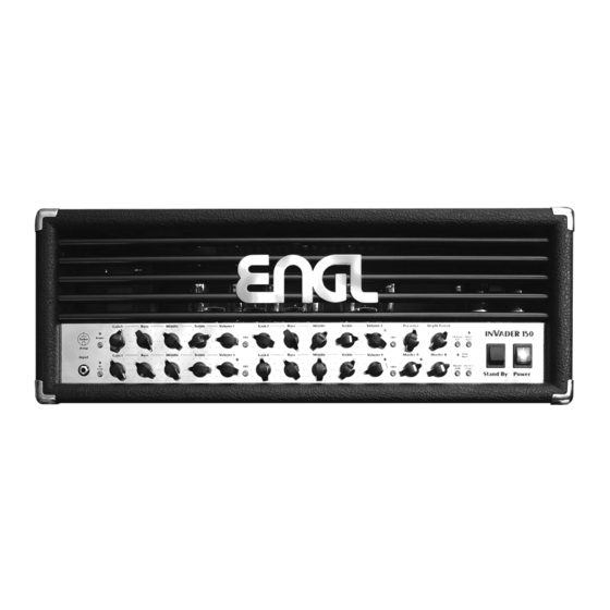 engl INVADER Bedienungsanleitung