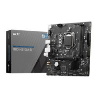 MSI H510M PLUS V3 PRO H510M-B Benutzerhandbuch