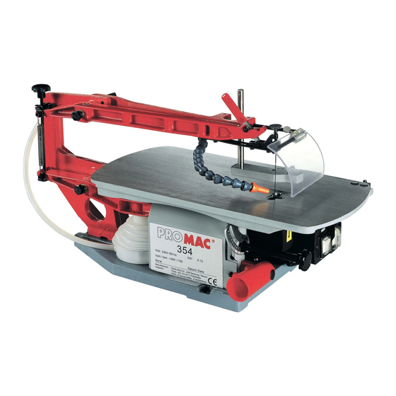 Promac 354 Bedienungsanleitung