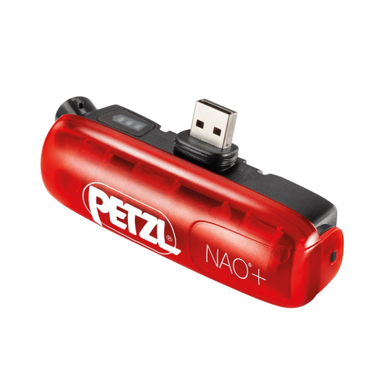 PETZL ACCU NAO Bedienungsanleitung