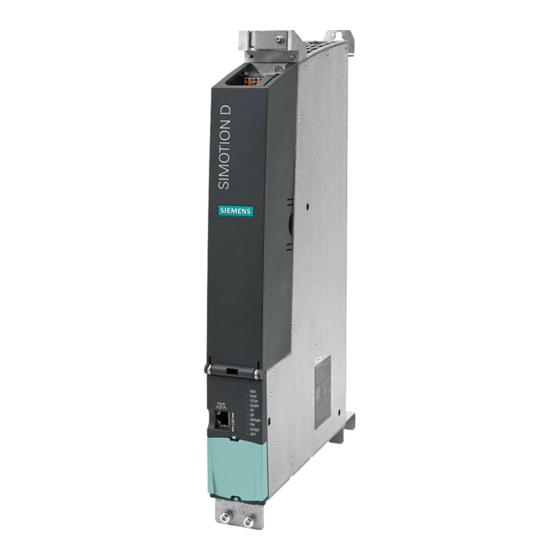 Siemens SIMOTION D4x5-2 Gerätehandbuch