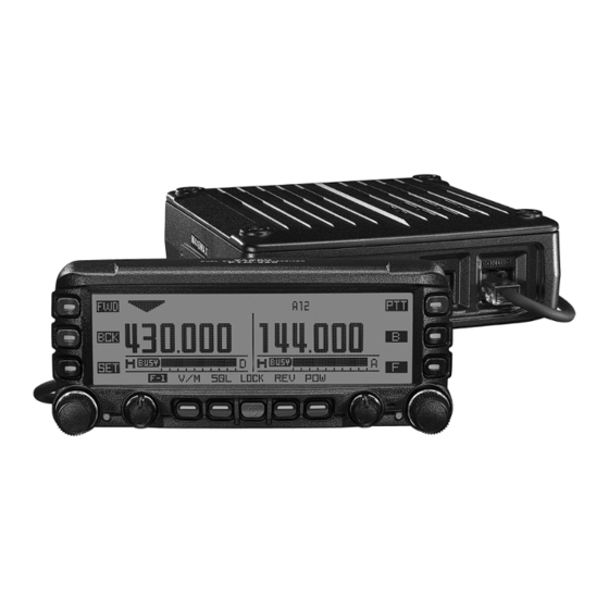 Yaesu FTM-350AE Bedienungsanleitung