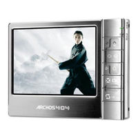 Archos 404 series Benutzerhandbuch