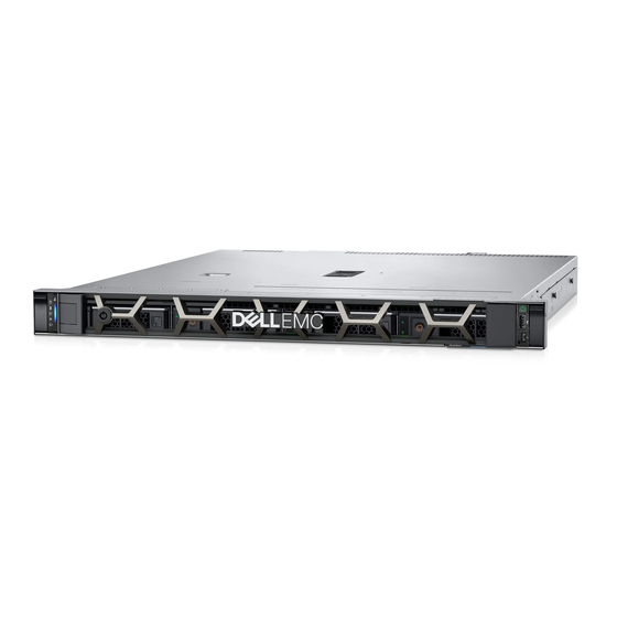 Dell EMC PowerEdge R250 Installations- Und Servicehandbuch