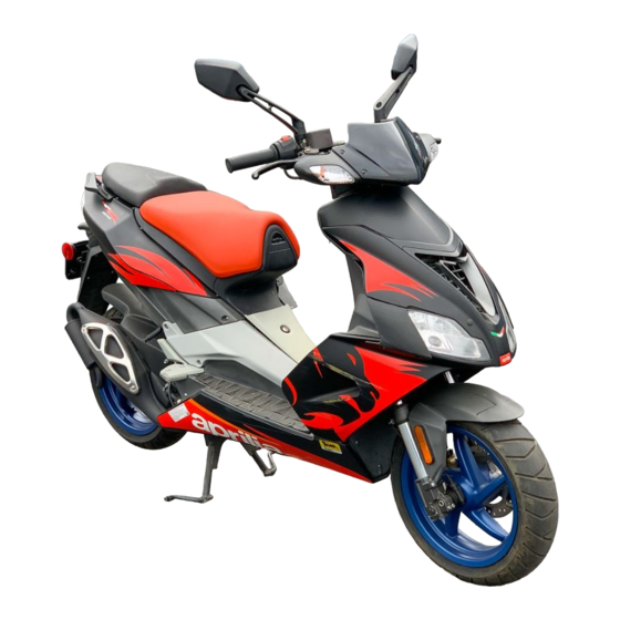 APRILIA SR 50 Betriebsanleitung