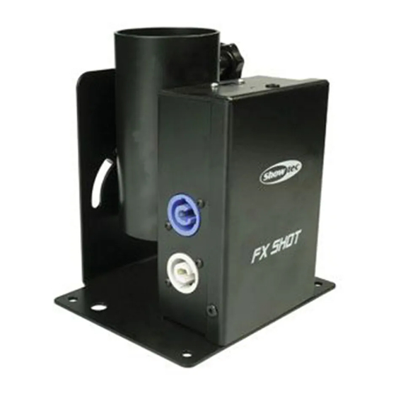 SHOWTEC FX Shot MKII Handbuch