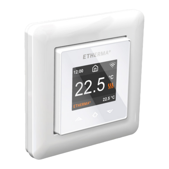 Etherma eTOUCH-PRO-1 Installations- Und Bedienungsanleitung