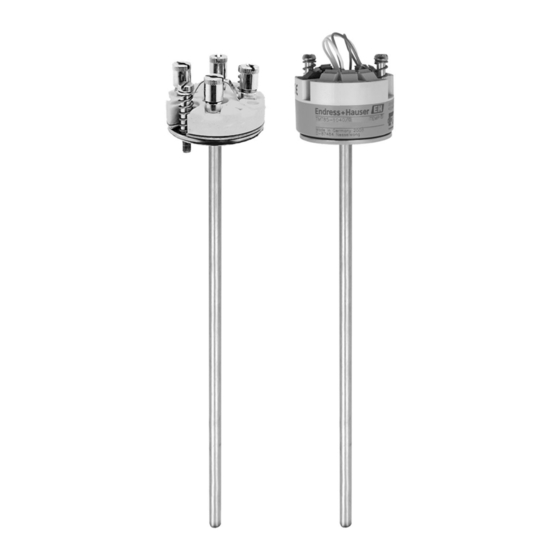 Endress+Hauser omnigrad TST 1-Serie Betriebsanleitung