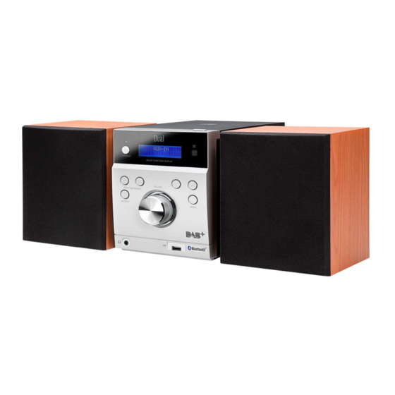 Dual DAB 502 BT Bedienungsanleitung