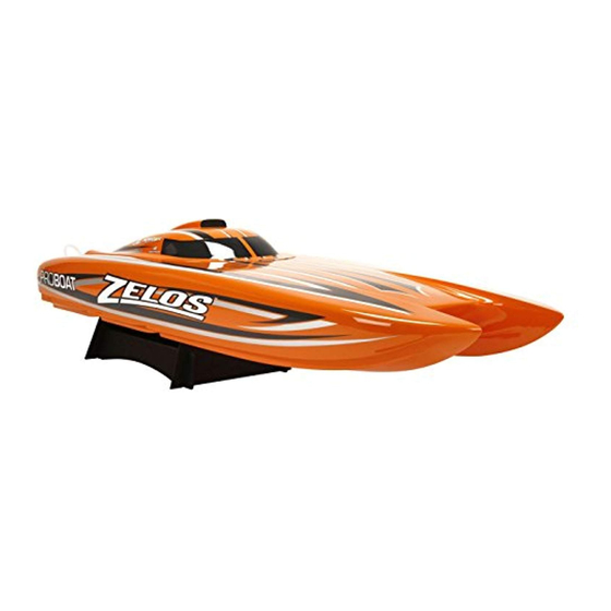 Pro Boat Zelos 48 Bedienungsanleitung