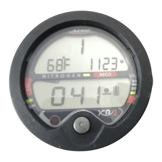 Aeris XR2 Benutzerhandbuch