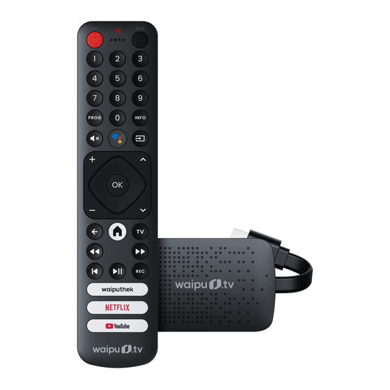 waipu 4K Stick Kurzanleitung