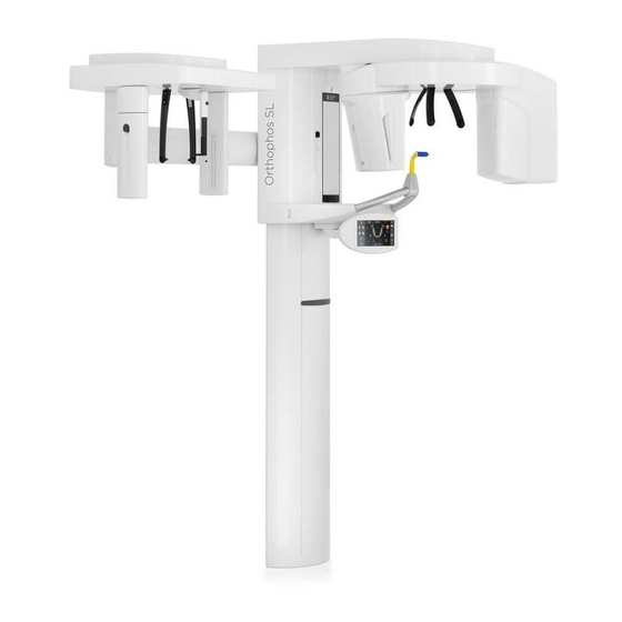 Dentsply Sirona Orthophos SL 2D Gebrauchsanweisung