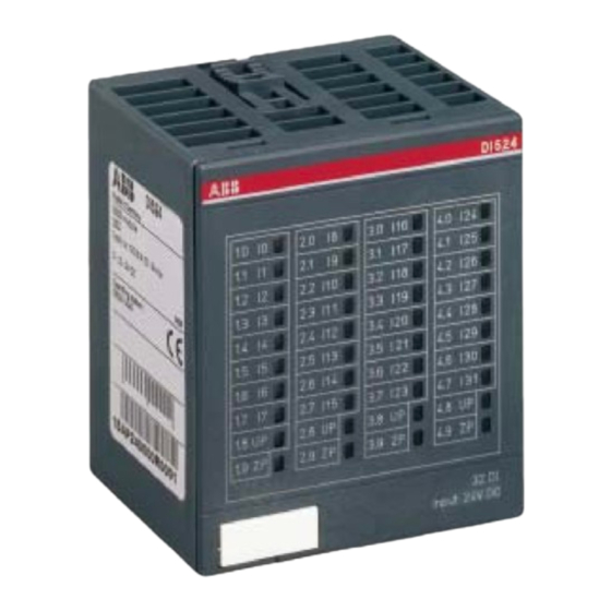 ABB DI524 Montageanweisung
